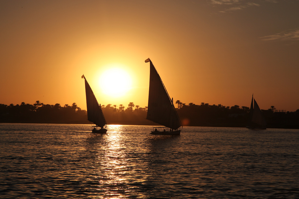 Felucca Sunset Luxor